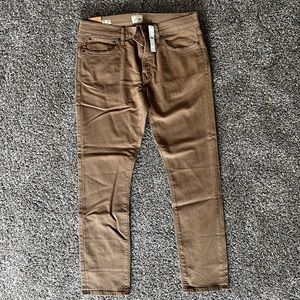 J. Crew straight leg mens slim pants 33x30 NWT